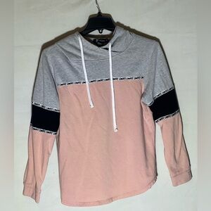 Women’s Victorias Love Secret pink/gray hoodie.